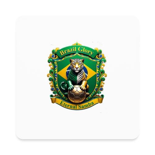 Brazil Jaguar Glory Tee, Brazilian Pride Gift - Square Magnet