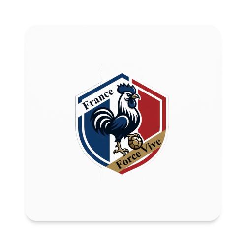 France Rooster T-Shirt, Bleu-Blanc-Rouge gift - Square Magnet
