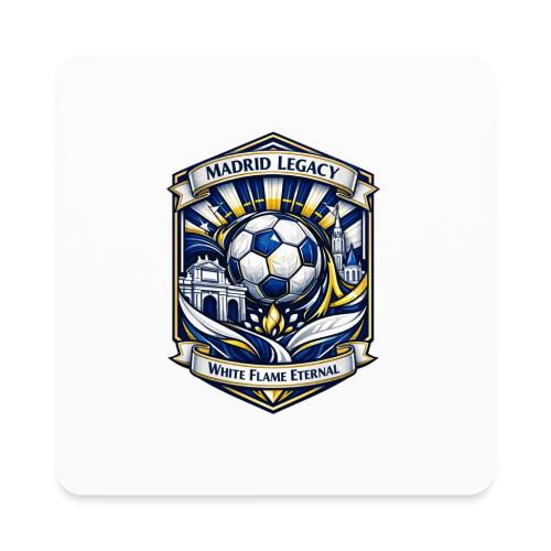 Madrid White Legacy T Shirt, Madrid Fan Gift - Square Magnet