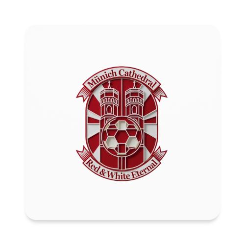 Munich Cathedral T Shirt, German Football Fan Gift - Square Magnet