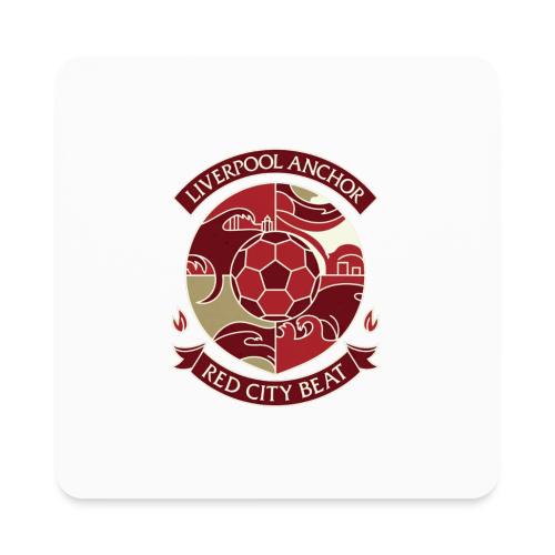 Liverpool Anchor T Shirt, Soccer City Pride Gift - Square Magnet