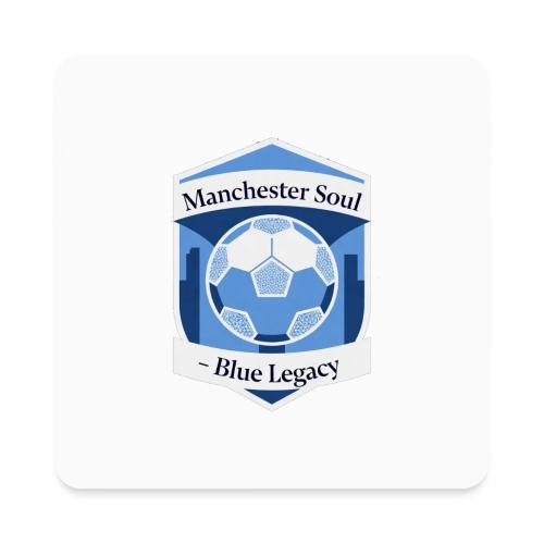 Manchester Soul Soccer City Emblem T Shirt, Gift - Square Magnet