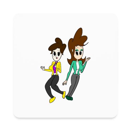 Coll and Dersy - Square Magnet