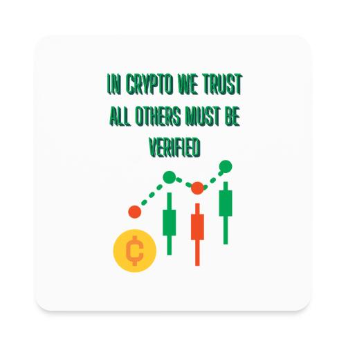 Sarcastic Bitcoin Investor T-shirt - Square Magnet