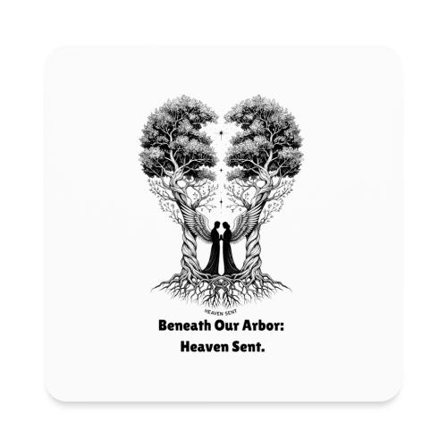 Angelic Guardian T-Shirt, Mug - Square Magnet