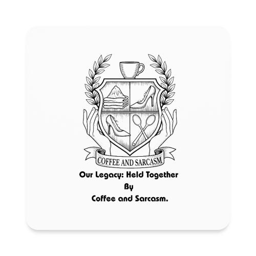 Sarcastic Mom T-Shirt, Mug - Square Magnet
