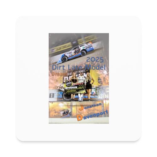 Jonathan Davenport DLM Eldora Speedway 2025 - Square Magnet