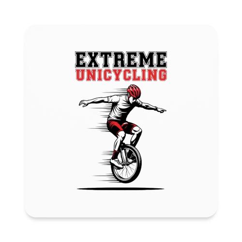 Extreme Unicycling - Square Magnet
