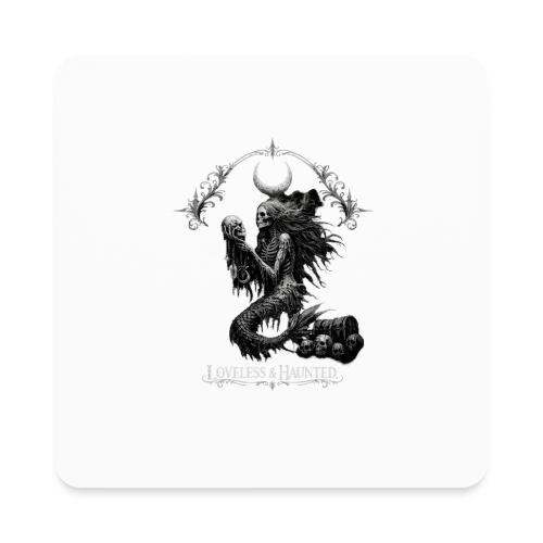 love and haunted - Square Magnet
