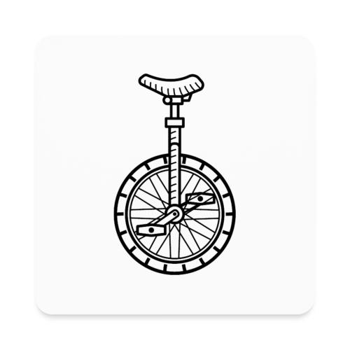 Unicycle - Square Magnet