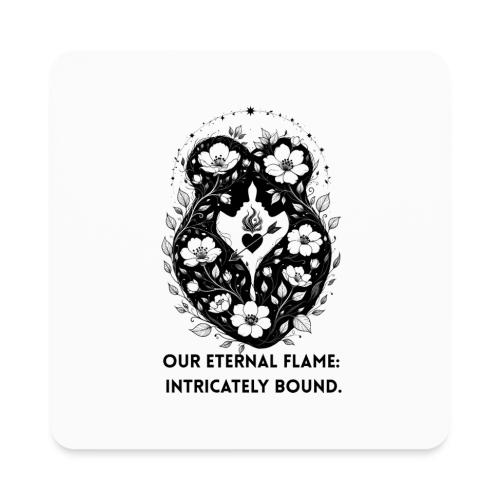 Eternal Flame of Embrace T-Shirt - Square Magnet