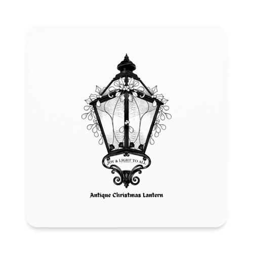 Antique Christmas Lantern T-Shirt - Square Magnet