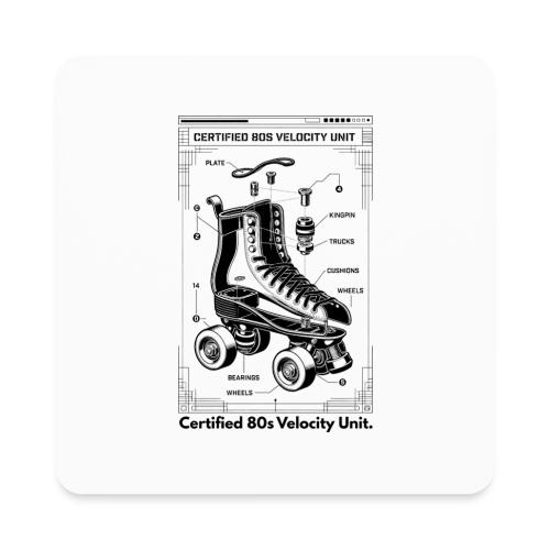 Retro Roller Skate T-Shirt - Square Magnet