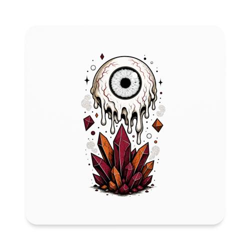 Melting Eyeball - Square Magnet