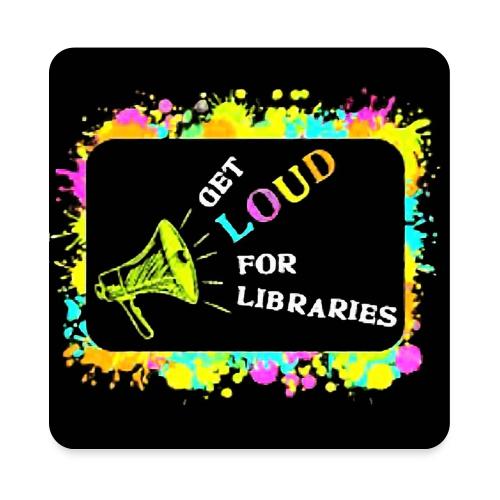OLA PNLA 2026 Logo square 2 Neon - Square Magnet