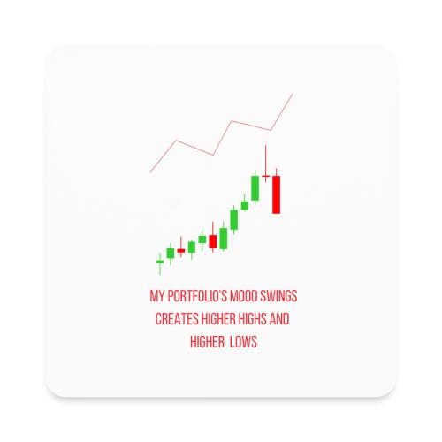 Technical Analysis Trading T-Shirt| Sarcastic - Square Magnet