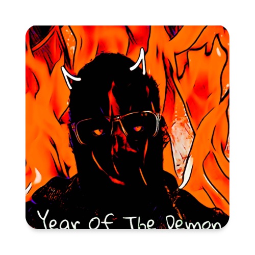 Year Of The Demon - Square Magnet