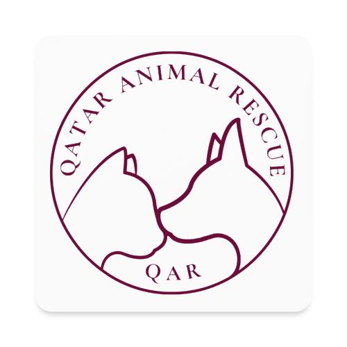 Merch with Maroon Logo - Square Magnet