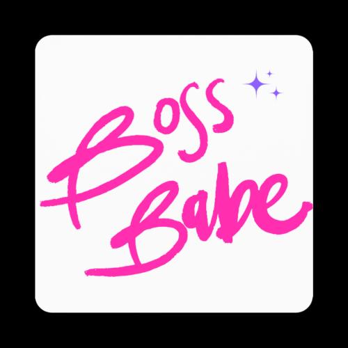 Boss Babe - Square Magnet