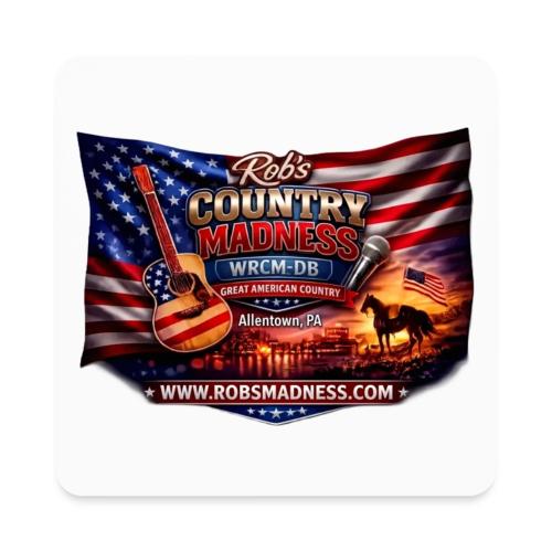 Rob's Country Madness WRCM-DB - Square Magnet