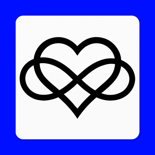 Infinity Heart (black)