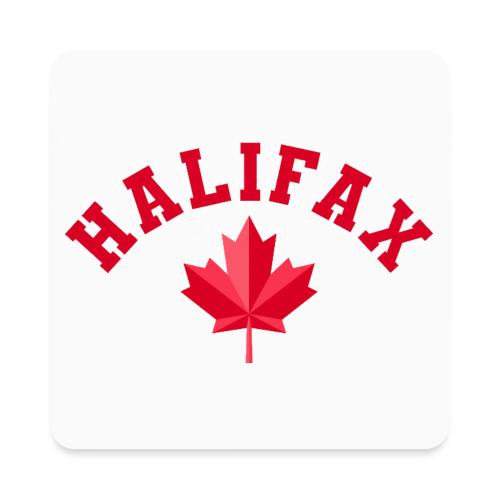 Halifax with maple leaf - Square Magnet