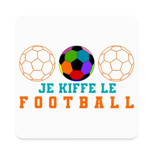 I love football - Square Magnet