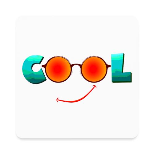 Stay Cool Chill Vibes Design - Square Magnet