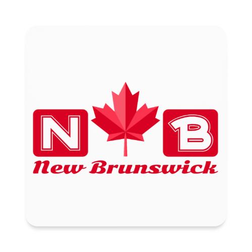 New Brunswick, province of Canada - Square Magnet