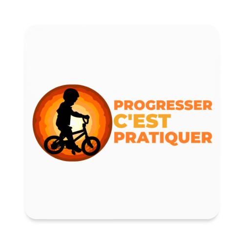 On the Move Towards Progress - Square Magnet