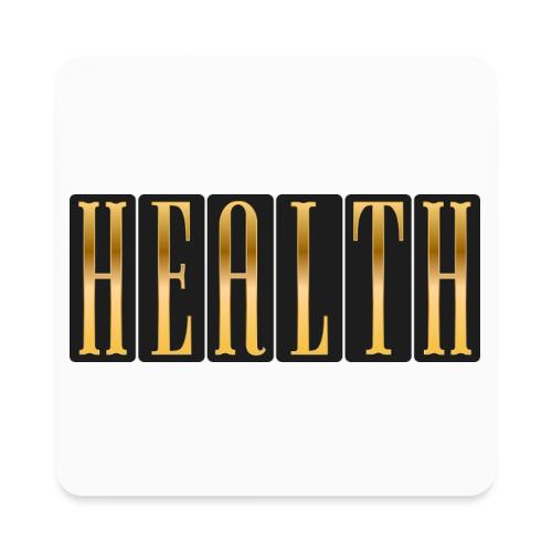Golden Health - Square Magnet