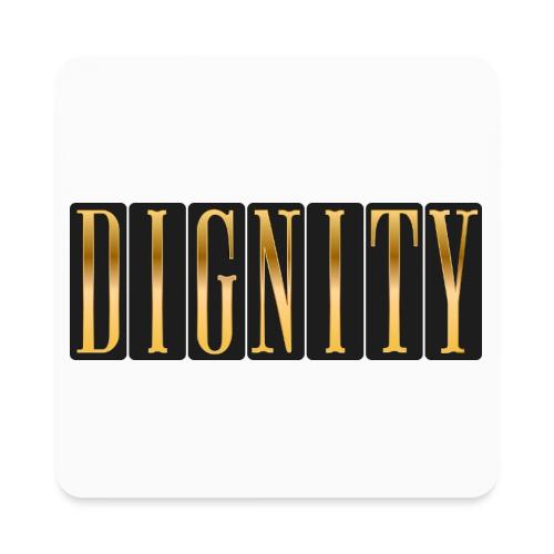 Golden Dignity - Square Magnet