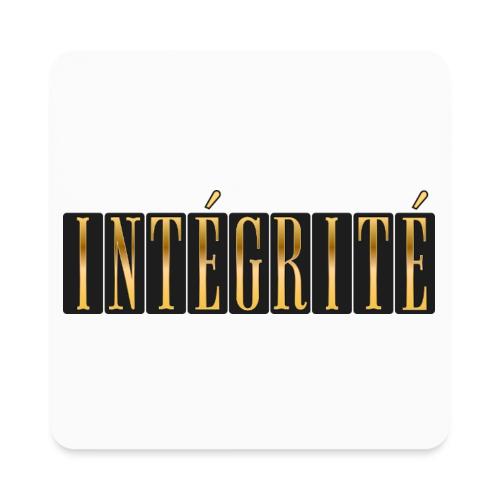 Intégrité Dorée - Square Magnet