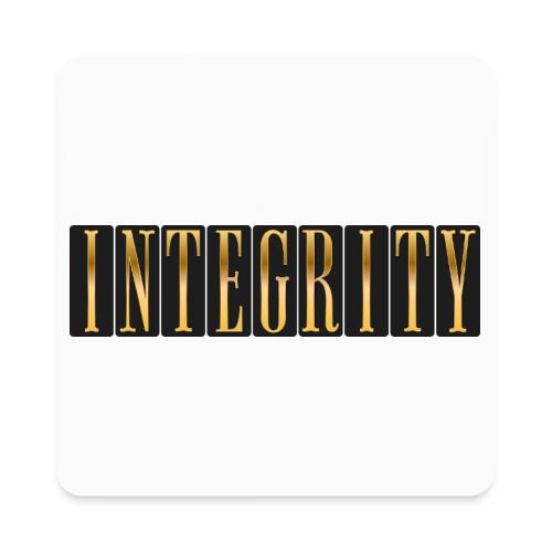 Golden Integrity - Square Magnet