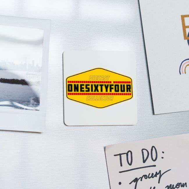 One Sixty Four -- vintage auto inspired yellow