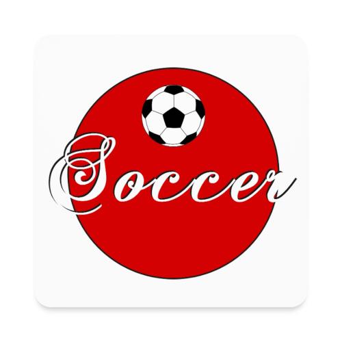 Soccer: Goal Circle - Square Magnet