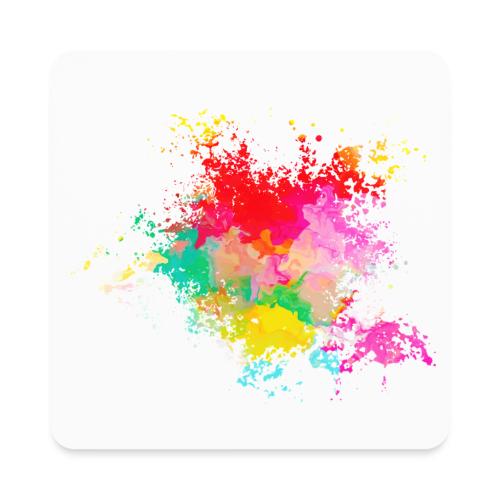 Psychedelic: Color Storm - Square Magnet