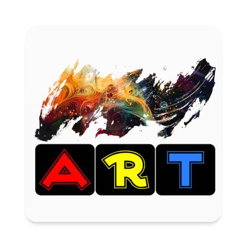 Pulse of Art - Square Magnet