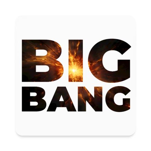 Big Bang Origins - Square Magnet