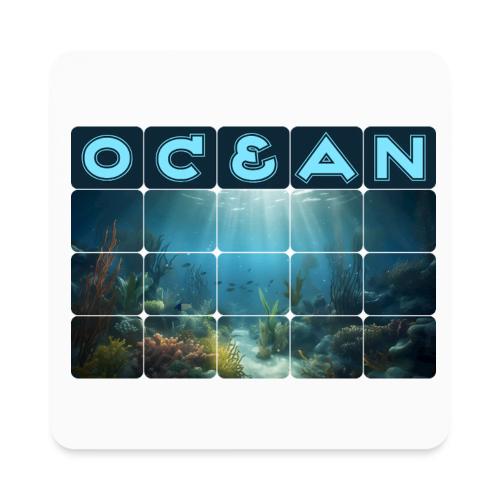 Ocean: Beneath the Surface - Square Magnet