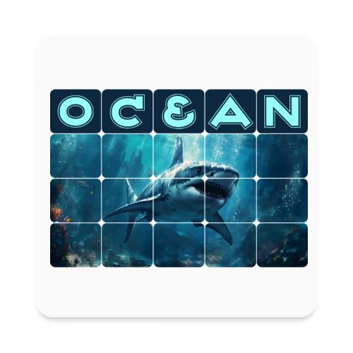 Ocean: Predator's Domain - Square Magnet