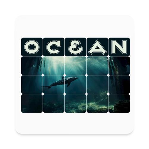 Ocean Whisper - Square Magnet