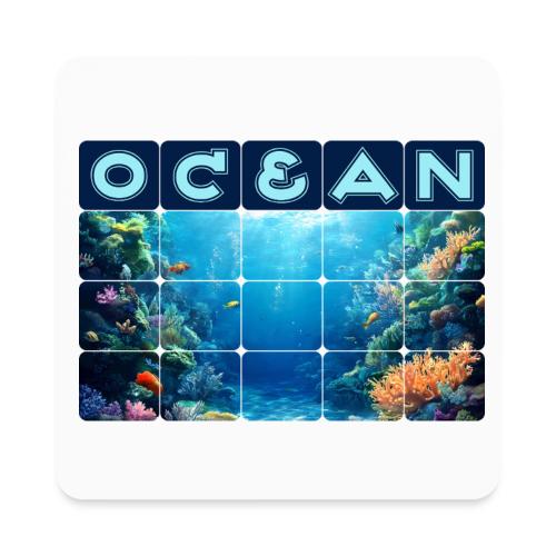 Ocean: Tropical Drift - Square Magnet