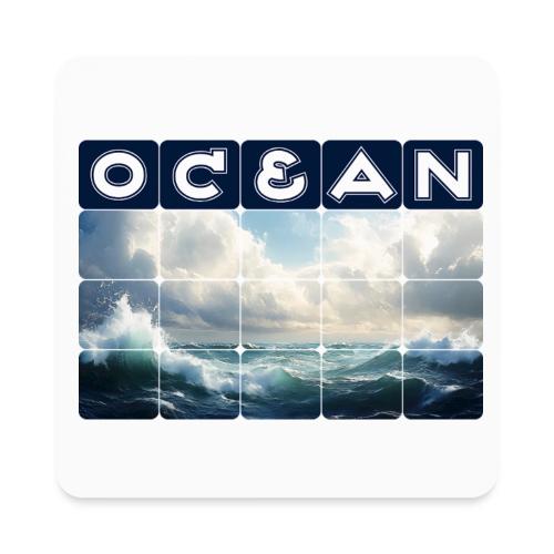 Ocean: Waves of Fury - Square Magnet