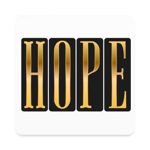 Golden Hope - Square Magnet