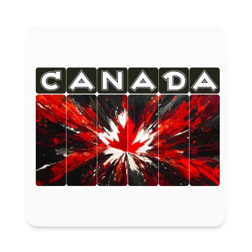 Canada Splash - Square Magnet