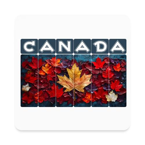 Canada's Living Canvas - Square Magnet