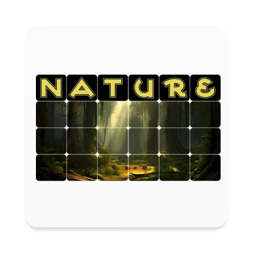 Nature: Sunlit Canopy - Square Magnet