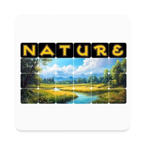 Nature: Season of Bloom - Square Magnet