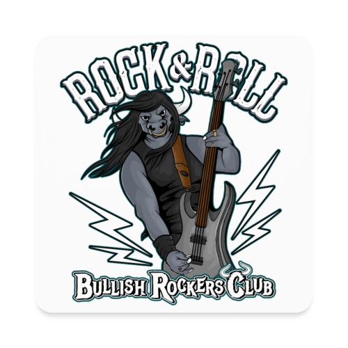 Bullish Rockers Bassist - Square Magnet